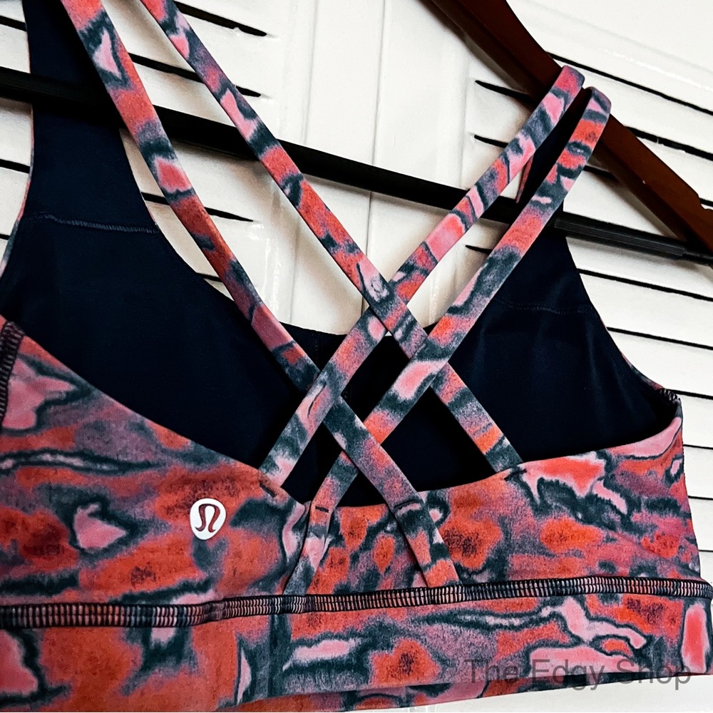 lululemon athletica | Energy Bra *Medium Support, B–D Cup Chroma Clash Multi - Picture 4 of 6